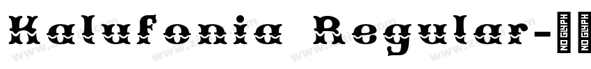 Kalufonia Regular字体转换 Kalufonia Regular字体转换